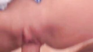 German Amateur Blonde Blowjob and Creampie Orgasm