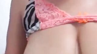 Asian Amateur Webcam Girl with Big Natural Breasts