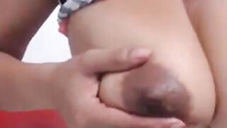 Asian Amateur Webcam Girl with Big Natural Breasts