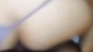 Amateur GF in Thong Doggy-Style Cumshot