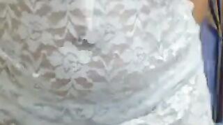 Curvy BBW Strips on Webcam Hoe 2