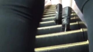 Upskirt voyeur films Japanese womens panties in the mall and streets