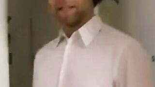 Die deutsche Amateurin SweetAnne gibt ihr Debüt als Nachbarin vor dem Schla