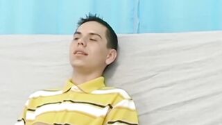 BoyObsession.com - Latino Cody Ethan's solo stroking session after a sexy photoshoot