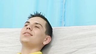 BoyObsession.com - Latino Cody Ethan's solo stroking session after a sexy photoshoot