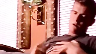 Amateur straightie jerks dick solo till cumming pride
