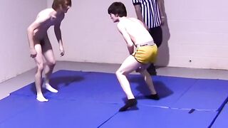 Lester Braxston wrestles Adam Clark for Master Tye