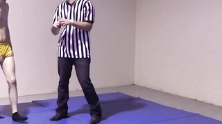 Lester Braxston wrestles Adam Clark for Master Tye