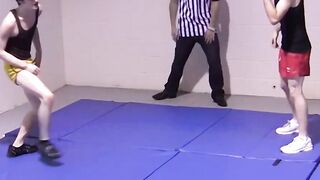 Lester Braxston wrestles Adam Clark for Master Tye