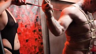 TS Mistress Alexa Dominates Muscular