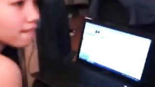 Sweet Asian Amateur on Webcam