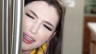 Lily Lou sneaks a stepbro fuck while home alone