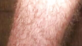 Amateur stud strips down and wanks hard to porn