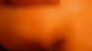 Interracial anal creampie with Asian amateur and Black male.
