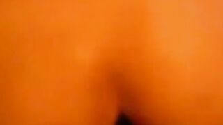 Interracial anal creampie with Asian amateur and Black male.