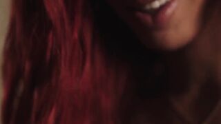 Dillon Diaz gags on Rubri Maxims cock before bareback flip fuck
