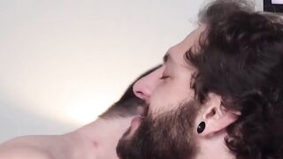 Eddie Danger pumps sperm into Luke Hudsons hungry FTM cunt