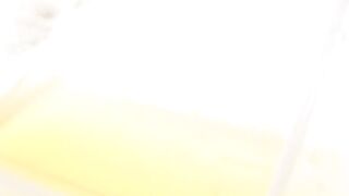Japanese babe crouches and pisses in peepers lens sight