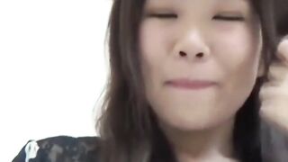 Japanese babe crouches and pisses in peepers lens sight