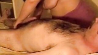 Amateur Mature Massage and Blowjob