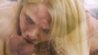 MILF Sarah Vandella feels so hot that she gives the most epic blowjob