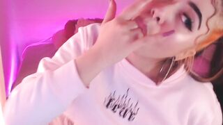 Slutty Teen Spitting Aheago On Webcam