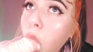 Slutty Teen Spitting Aheago On Webcam