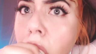 Slutty Teen Spitting Aheago On Webcam