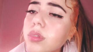 Slutty Teen Spitting Aheago On Webcam