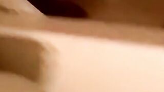 Amateurs shower then prep for jerkoff and blowjob fest