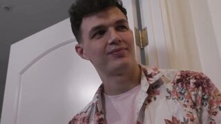 TS got shocked of friends stepbrothers big cock