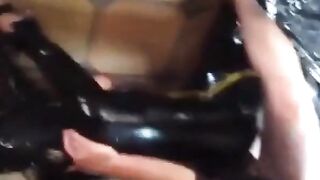 French Amateur Couple Has Kinky SM Sex Outdoors