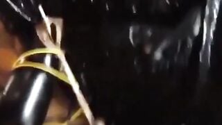 French Amateur Couple Has Kinky SM Sex Outdoors