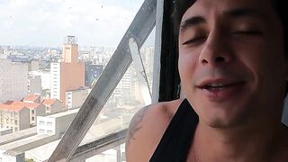 Latino Jordan Neo begs for Igor Luciosâ rough anal pounding