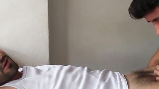 Latino Jordan Neo begs for Igor Luciosâ rough anal pounding