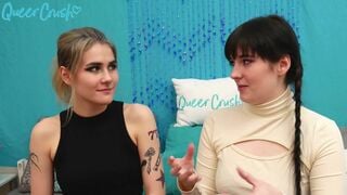 QueerCrush interview with Adalind Gray and Amelia Ivory