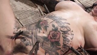 Lily Lane endure harsh BDSM punishment and orgasm induced torment from the Pope
