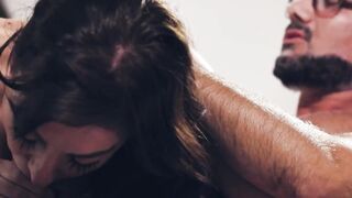 Calvin invades MILF Sovereign Syres pussy through pounding