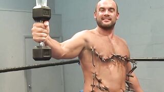 MuscleJockBound.com - Colin Steele and Jessie Balboa ready for training