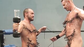 MuscleJockBound.com - Colin Steele and Jessie Balboa ready for training