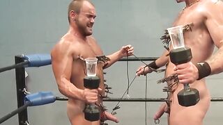MuscleJockBound.com - Colin Steele and Jessie Balboa ready for training