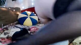 Sexy Arab Redhead's Kinky Solo Webcam Show