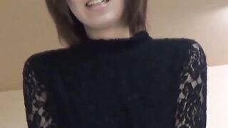 Dark haired vixen reveals her stream post pee on secret cam