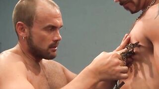 MuscleJockBound.com - Colin Steele and Jessie Balboa in kinky play session