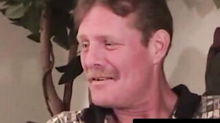 Old amateurs go wild with raw cock sucking action
