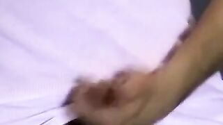 JoeSchmoeXXX.com - Amateur guy masturbates after chubby girl sucked him off with skil