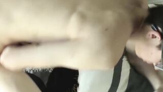 RawTwinkys.com - Cameron Hilander's raw fuck cumshot with sexy glasses