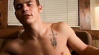 Deviant straight amateurs jack off and fuck doll