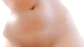Big Tits, Fat Booty Tease on Glass - Webcam Solo
