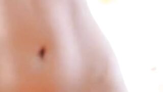 Big Tits, Fat Booty Tease on Glass - Webcam Solo